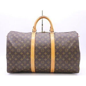 Louis Vuitton Monogram Keepall Brown Bag